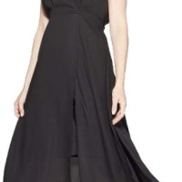 Prologue Миди асиметрична рокля с къси ръкави L/XL, снимка 1 - Рокли - 42815301