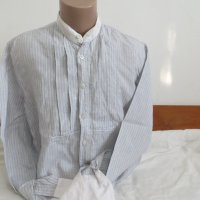 Мъжка риза с дълъг ръкав от лен Movido, снимка 1 - Ризи - 40451867