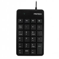 Клавиатура мини FTK-801, numpad, USB, снимка 1 - Клавиатури и мишки - 31176982
