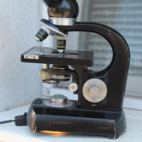 Немски микроскоп Steindorff Berlin, снимка 6 - Лаборатория - 37358660