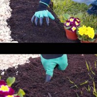 Градинарски ръкавици Garden Genie Gloves, Комплект 2 бр., с нокти, Черно/Зелени, снимка 8 - Градински инструменти - 29882741