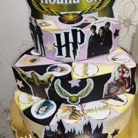 Картонена торта Хари Потър , снимка 1 - Други - 40716578