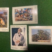 Пощенски марки - Изкуство - СССР, снимка 2 - Филателия - 44423492