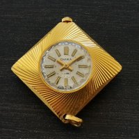 Чайка брошка часовник, снимка 1 - Антикварни и старинни предмети - 39460708