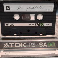 TDK SA 90 хромни аудио касети, снимка 1 - Аудио касети - 42743486