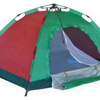 Триместна палатка с механизъм за бързо разпъване, снимка 1 - Палатки - 30122141
