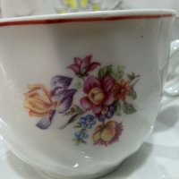 Стар български порцелан чаши за чай , снимка 4 - Антикварни и старинни предмети - 42868307