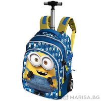 Висококачествена раница с колелца Minions GRAND TROLLEY, снимка 1 - Раници - 29804599