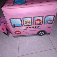 Детски органайзер за момиче тип автобус, снимка 1 - Други - 44637989