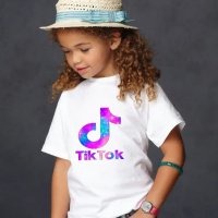 Детска тениска Тик Ток, снимка 1 - Детски тениски и потници - 34073257