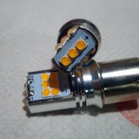 LED крушки PY21W BAU15S, снимка 1 - Аксесоари и консумативи - 34957631