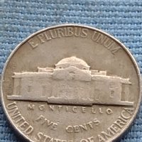 Стара монета 5 цента 1954г. САЩ рядка за КОЛЕКЦИОНЕРИ 40403, снимка 1 - Нумизматика и бонистика - 42729959