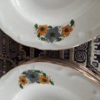 Бг порцелан-Изида . НОВИ- барокови чинии.., снимка 2 - Прибори за хранене, готвене и сервиране - 35153934