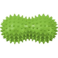 Двойна масажна топка с бодлички нова , която чрез притискане към тялото масажира в дълбочина. Формат, снимка 2 - Масажори - 29376718