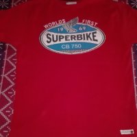 Оригинална тениска Honda Superbike, снимка 1 - Тениски - 31703625