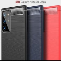 Samsung Galaxy Note20 Ultra / Samsung Galaxy Note20 Plus Карбонов удароустойчив гръб , снимка 1 - Калъфи, кейсове - 30303666