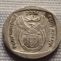 Две монети 1 ранд 2004г. Африка / 5 цент 1991г. Кения за КОЛЕКЦИОНЕРИ 41178, снимка 4 - Нумизматика и бонистика - 42818990