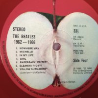 Двоен албум на Битълс THE BEATLES on red vinyl 1962/1966, снимка 9 - Грамофонни плочи - 44181929