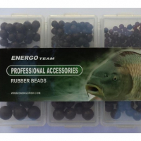 Гумени топчета за риболовни монтажи - кутия, снимка 1 - Такъми - 35711534