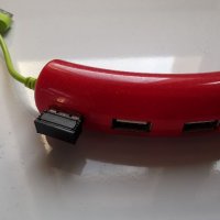 USB хъб люта чушка 4-Портов, снимка 4 - USB Flash памети - 40133730