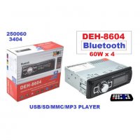 Радио МР3 player DEH-8604 с bluetooth, USB и дистанционно, снимка 5 - Аксесоари и консумативи - 38431419