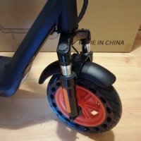 Чисто нова електрическа тротинетка QMWHEEL H10 500W 12.5Ah с амортисьори, снимка 11 - Скейтборд, ховърборд, уейвборд - 38033118