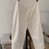 Бял панталон 3/4 в размер М, снимка 8 - Панталони - 44725531