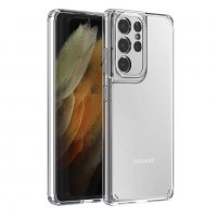 Samsung Galaxy S21 Ultra - Удароустойчив Прозрачен Кейс COSS, снимка 8 - Калъфи, кейсове - 31914110