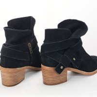 UGG Elora Оригинални Кожени Боти Ботуши Велур Естествена Кожа 37, снимка 3 - Дамски боти - 38737321