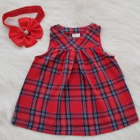 Коледна рокля H&M за новородена госпожица, снимка 7 - Бебешки рокли - 38312387