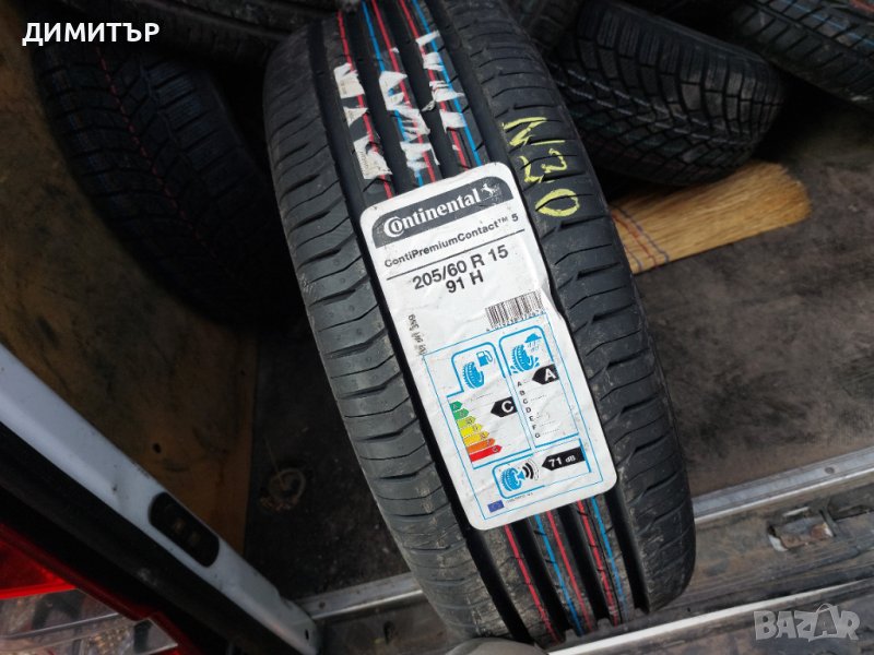 Само 1бр.НОВА лятна CONTINENTAL 205/60/15 DOT0516-ЦЕНАТА Е ЗА БРОЙ, снимка 1