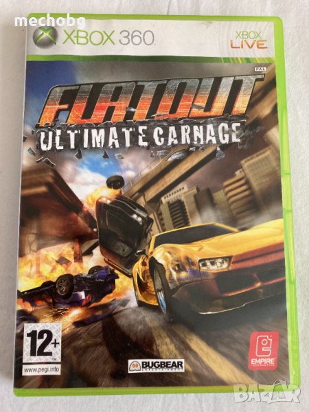 FlatOut: Ultimate Carnage за Xbox 360, снимка 1