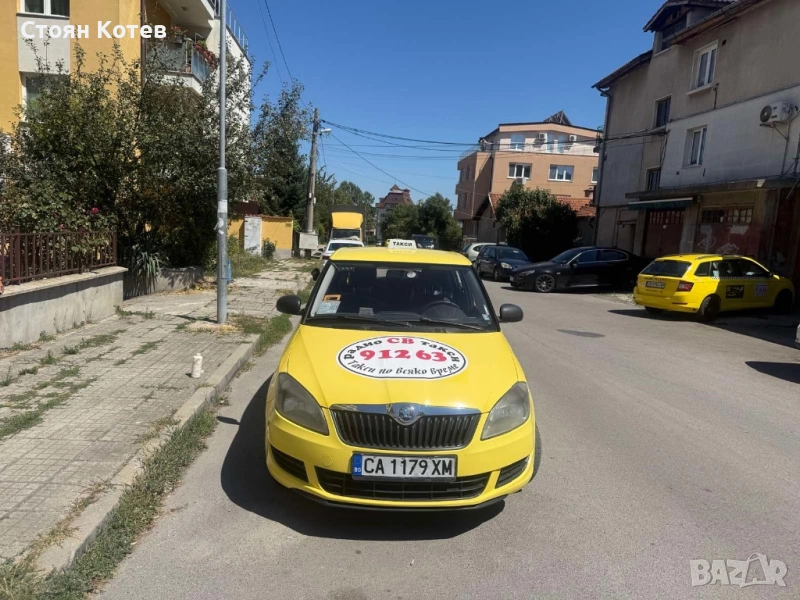 Давам на аренда Шкода Фабия на газ, към фирма "Радио СВ такси", снимка 1