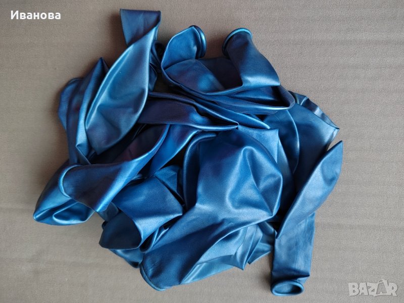 Балони Металик - Тъмно синьо  - Night Blue, снимка 1