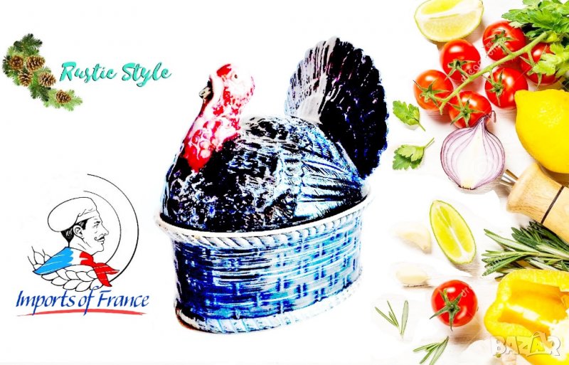 Кухненски декор на френска провинциална вила, снимка 1