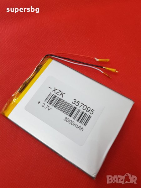 Нова Батерия за Китайски Таблет PL357095 Li-ion 3.7V 3000 mAh - 3 ...