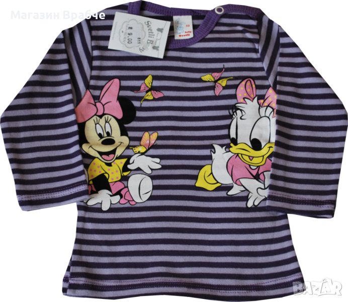 Памучна блузка за момиченце, снимка 1