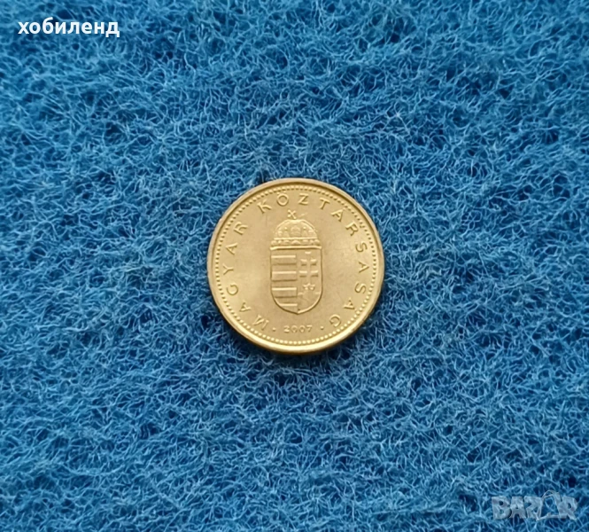 1 форинт Унгария 2007 нециркулирал , снимка 1