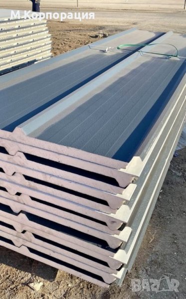 Цветен термопанел за стена и покрив 4см дебелина цена от 32лв за м2, снимка 1