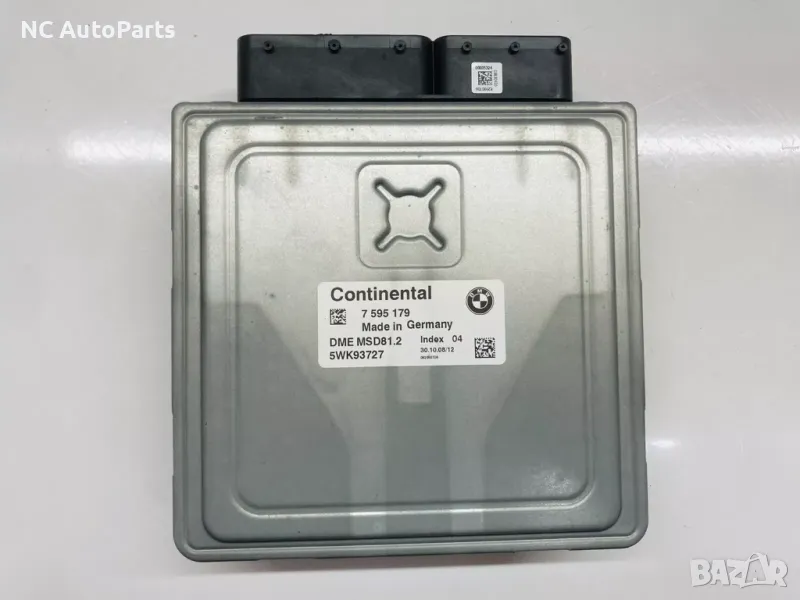 Компютър ECU за двигател за BMW БМВ 3та серия Е90 Е91 Е92 318i N43B20A 7595179 CONTINENTAL 2008, снимка 1