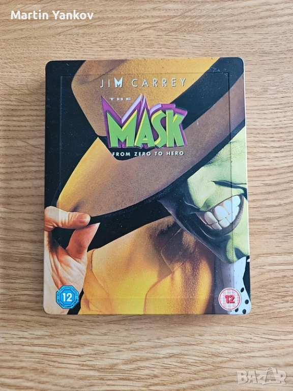The Mask Steelbook Zavvi exclusive 2500 тираж стийлбук маската, снимка 1