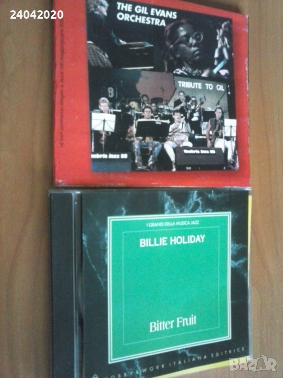 Jazz CD's Billie Holiday, The Gil Evans Orchestra оригинални дискове, снимка 1