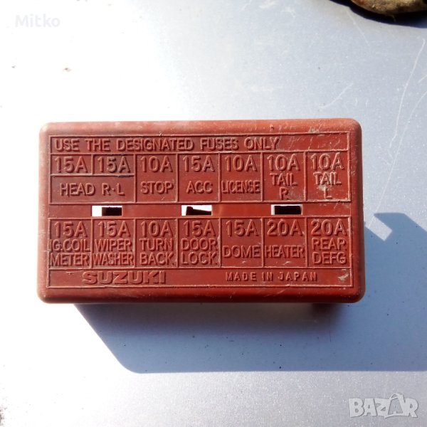 Капаче Бушони - Предпазители За Сузуки Суйфт 2000г / Suzuki Swift 2000y, снимка 1