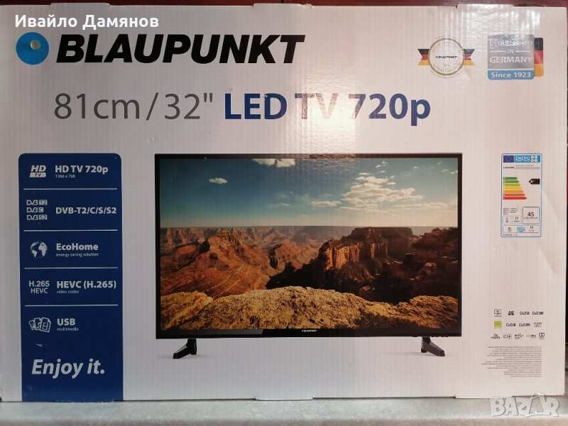 LED Телевизор Blaupunkt TV 32инча, снимка 1