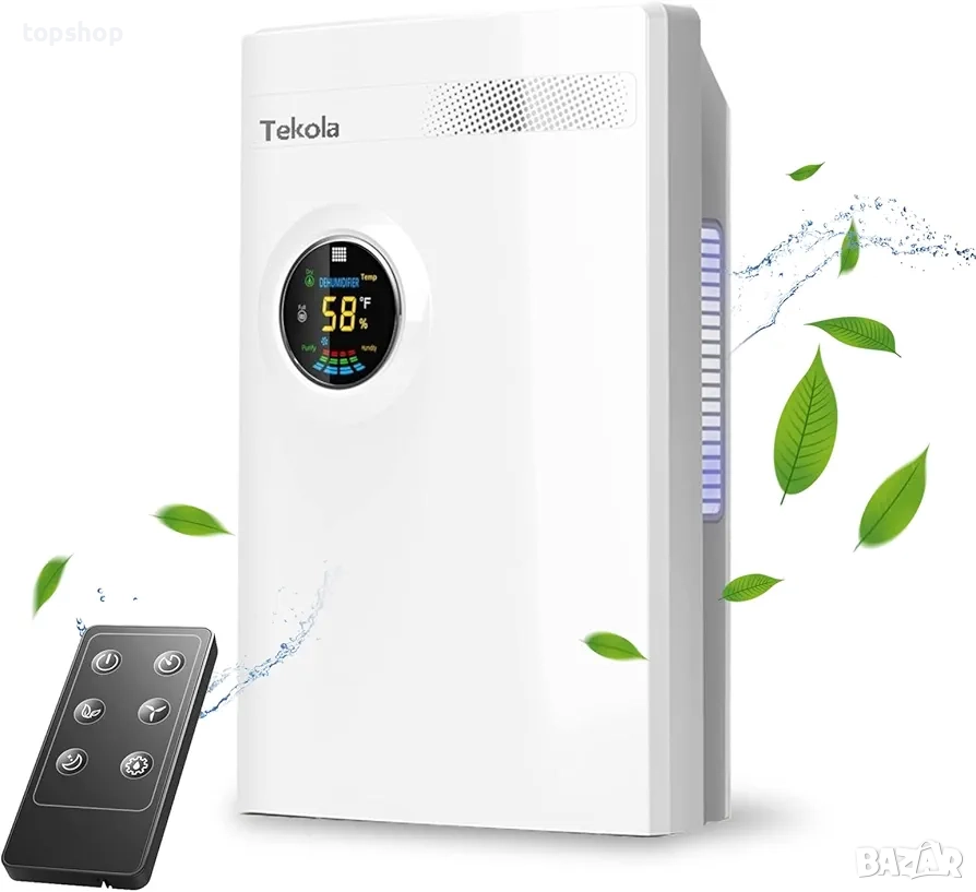 Нов влагоуловител, Влагоабсорбатор Tekola за 550 кв. фута влагоабсорбатор с висока влажност..., снимка 1