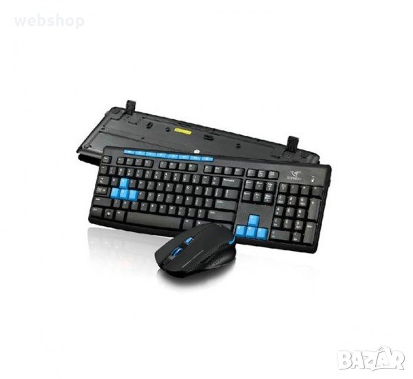 Комплект HK3800 безжична клавиатура и безжична мишка USB, снимка 1