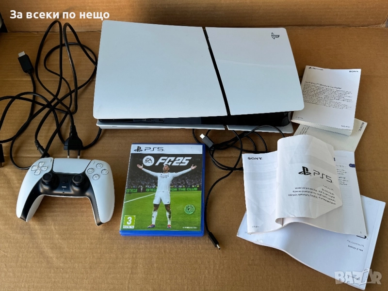 Playstation 5 Slim Disc Edition model CFI-2016 , PS5 Slim Disc Edition 1TB , Плейстейшън 5, снимка 1