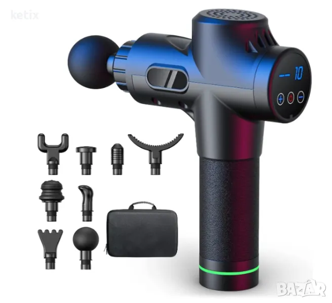 Пистолет за дълбок масаж на мускулите,масажор, снимка 1