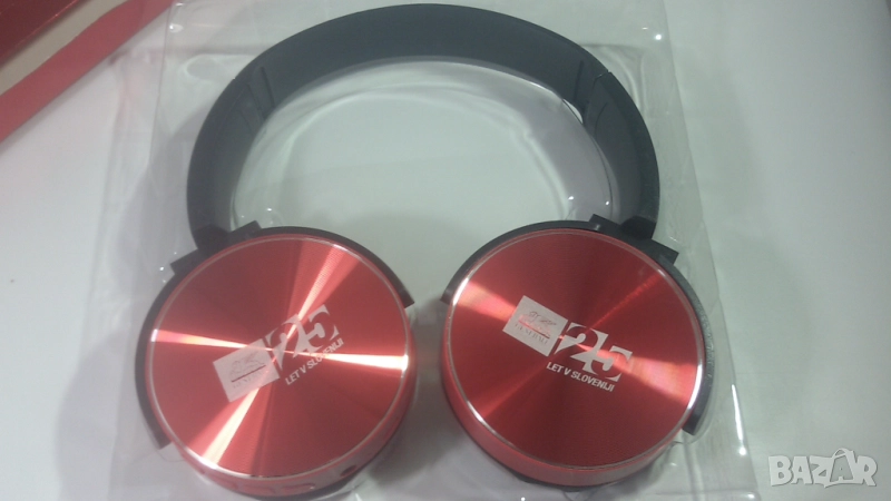 Нови Bluetooth слушалки XB450BT, брандирани на Generali за 25-тата им годишнина в Словения, снимка 1