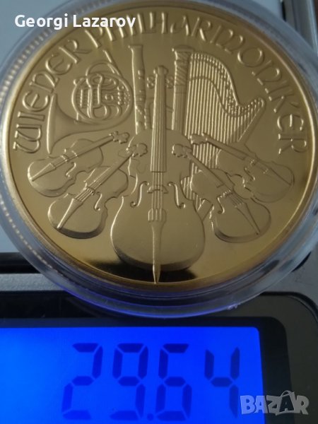 монета копие филхармония, снимка 1
